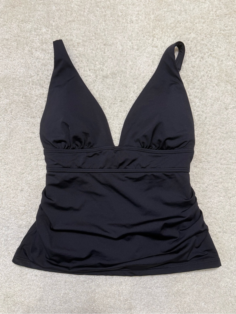 Knix Laguna Swim Top Black Tankini Swimwear Size Medium